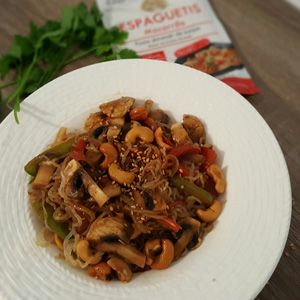 espaguetis-konjac-con-salsa-teriyaki-2