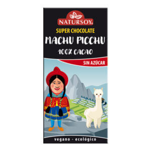 Chocolate Machu Picchu sin azúcar 100gr