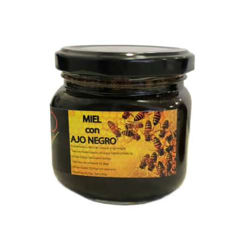 Miel con ajo negro 250gr