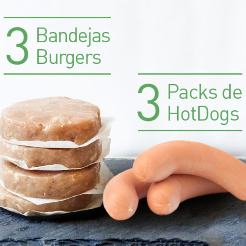 Pack Burger FIT + Hot Dog