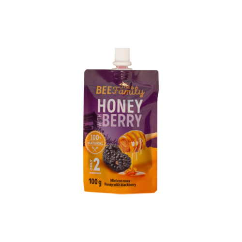 Honey with Berry The Bee Family 100 g