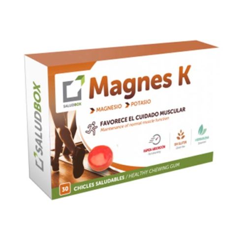 Magnes K 30 chicles funcionales SaludBox