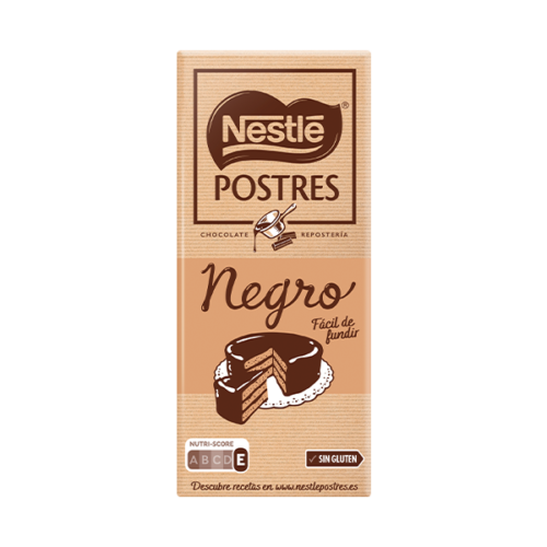 Chocolate negro Nestlé Postres 200g