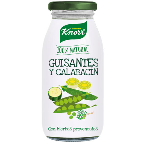 Crema de Guisantes y Calabacín Knorr 450 ml