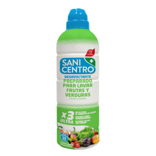 Desinfectante para lavar frutas y verduras Sanicentro 750ml