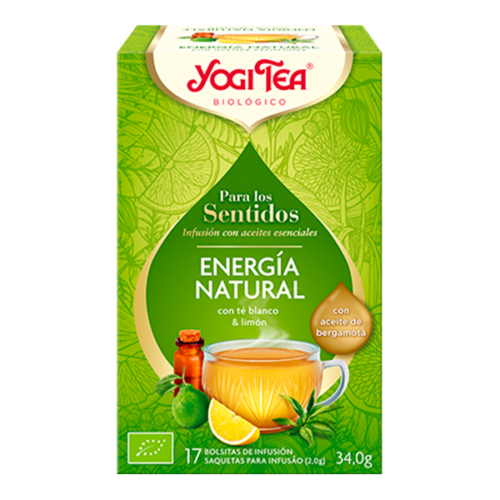 Yogi Tea Para los sentidos Energía Natural
