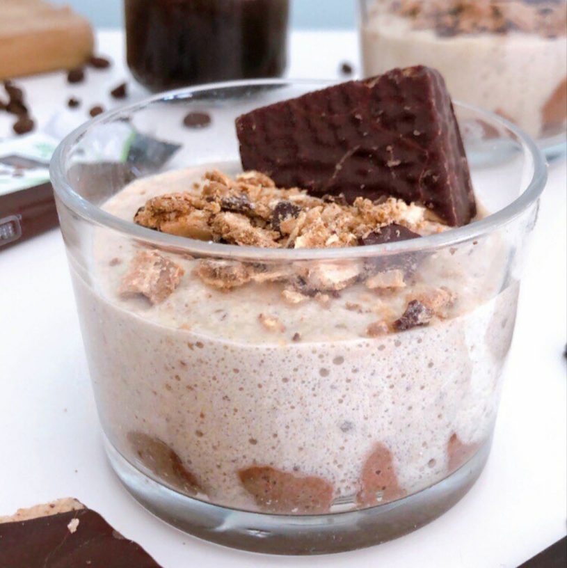 Receta Mousse Vegano de Chocolate y Café