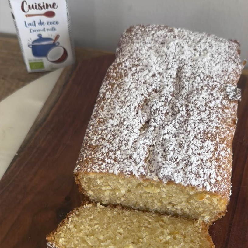 Receta de Bizcocho de Coco y Chocolate Blanco