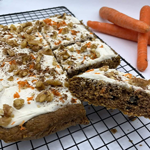 Receta de Carrot cake saludable