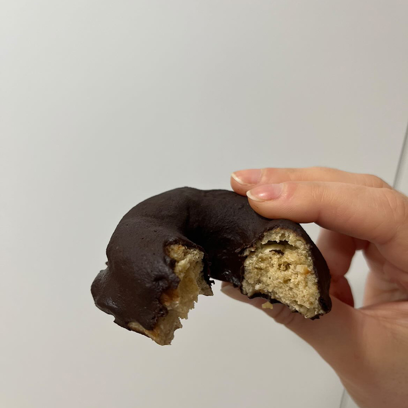 Receta de Donuts Nut Cream al micro