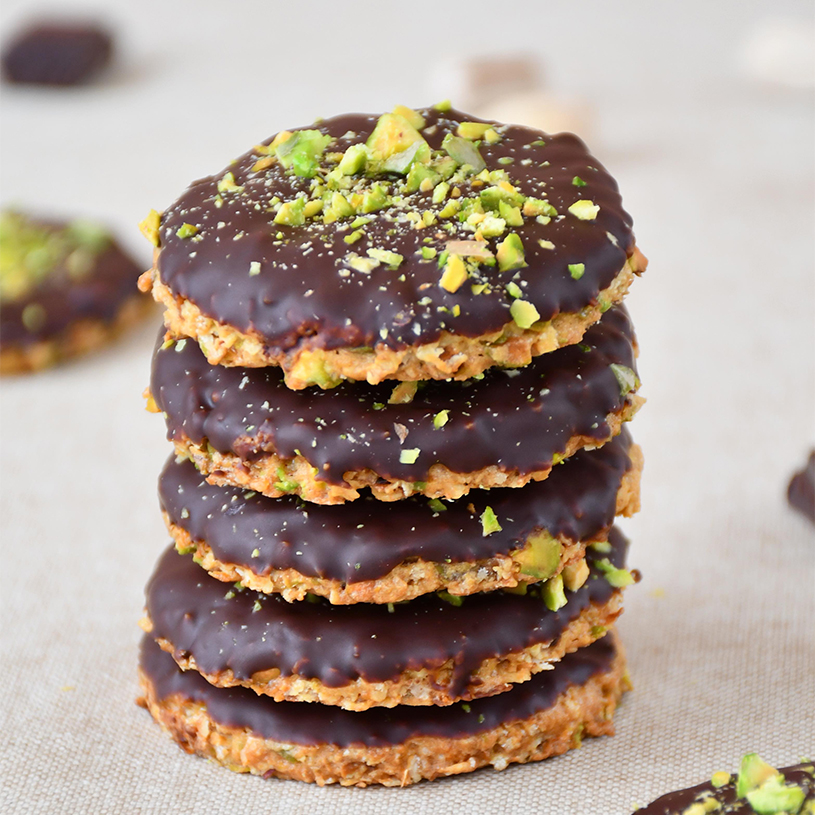 Receta de Galletas de Avena y Pistachos