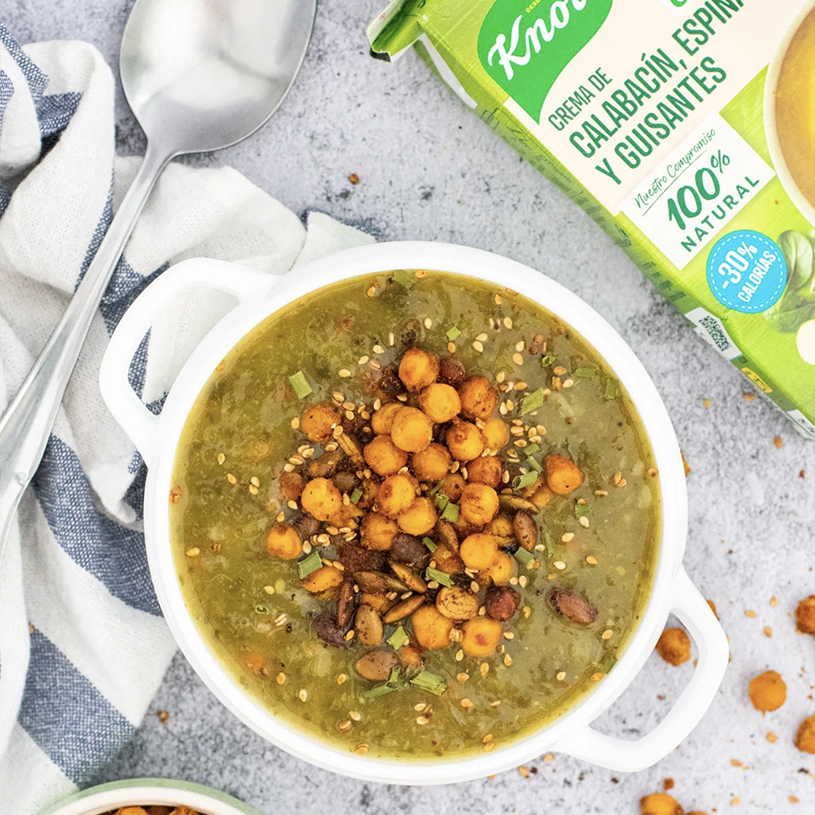 Receta de Garbanzos crujientes con curry