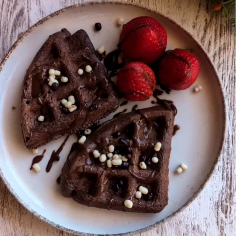 Receta de Gofres Sin Harina