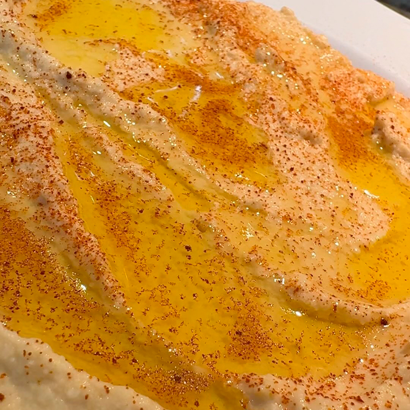 Receta de Hummus de Garbanzos