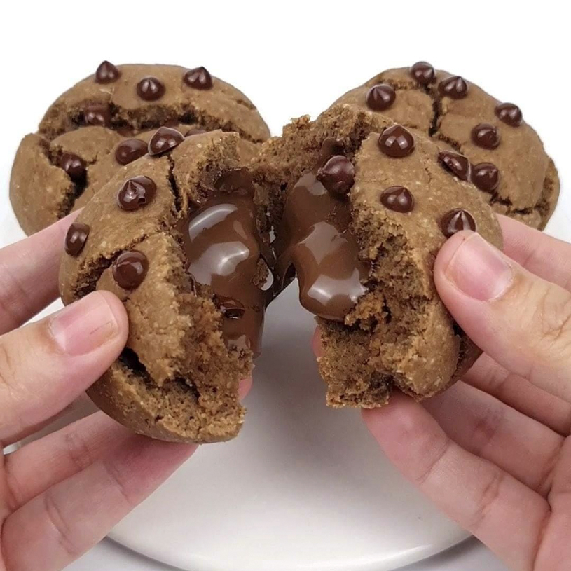 Receta de Maxi-cookies de muerte por chocolate
