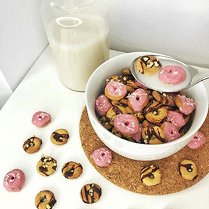 Receta de Mini Donuts de Cereal 2