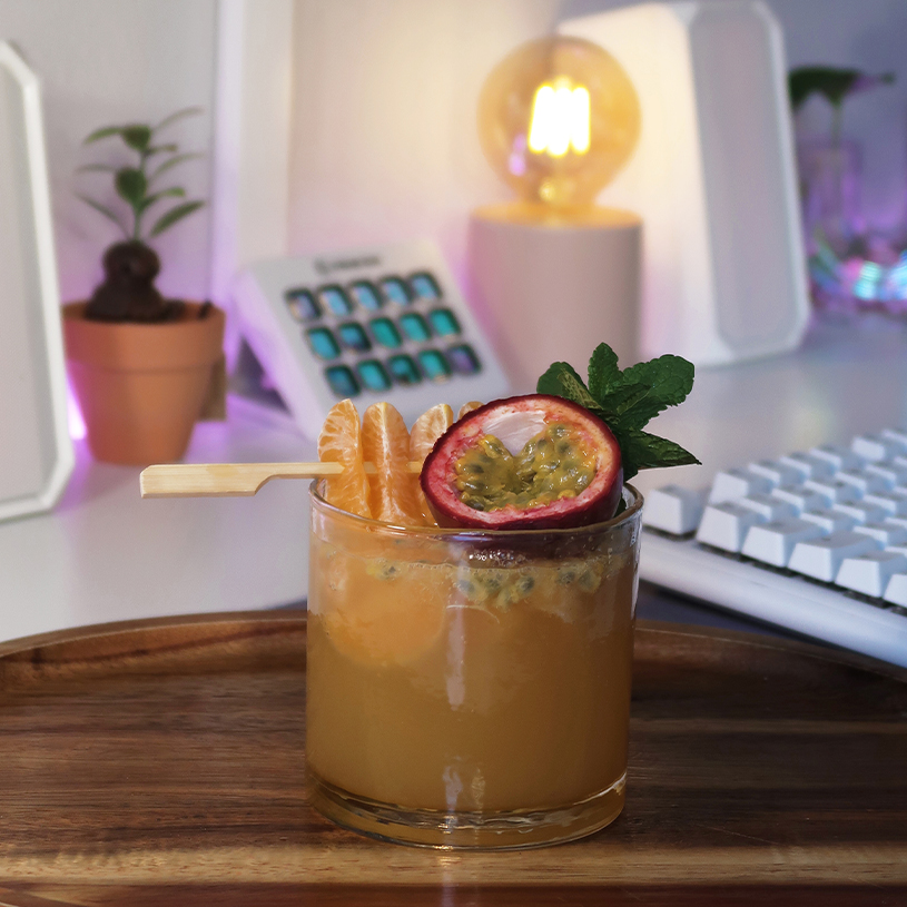 Receta de Mocktail de Naranja y Maracuyá