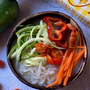 Receta de Noodles con Verduras