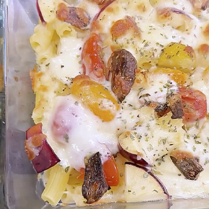 Receta de Pasta Gratinada al Ajillo