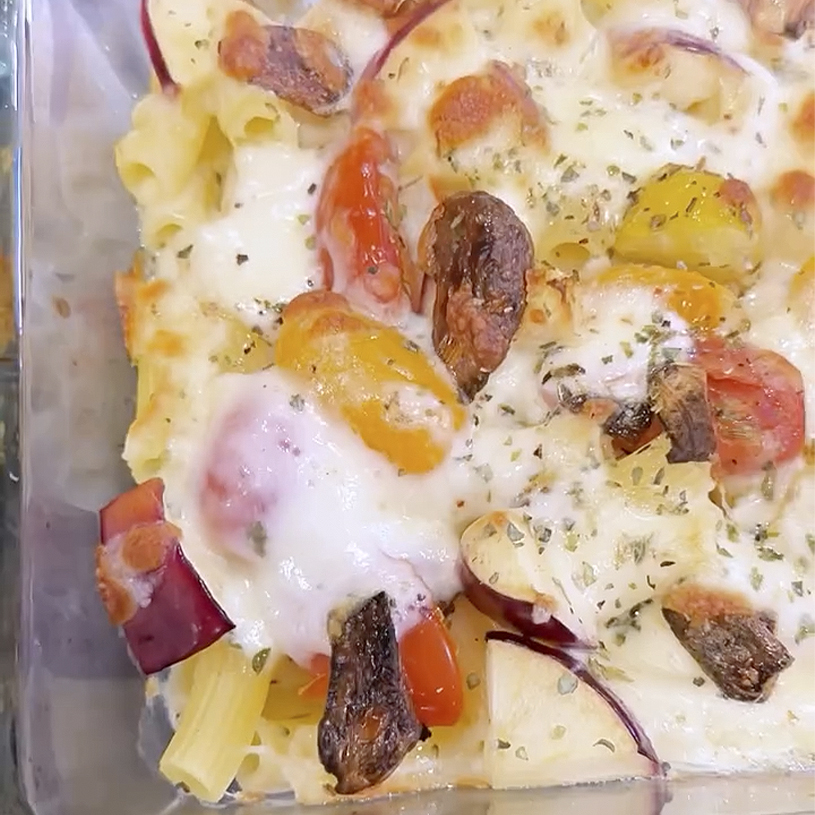 Receta de Pasta Gratinada al Ajillo