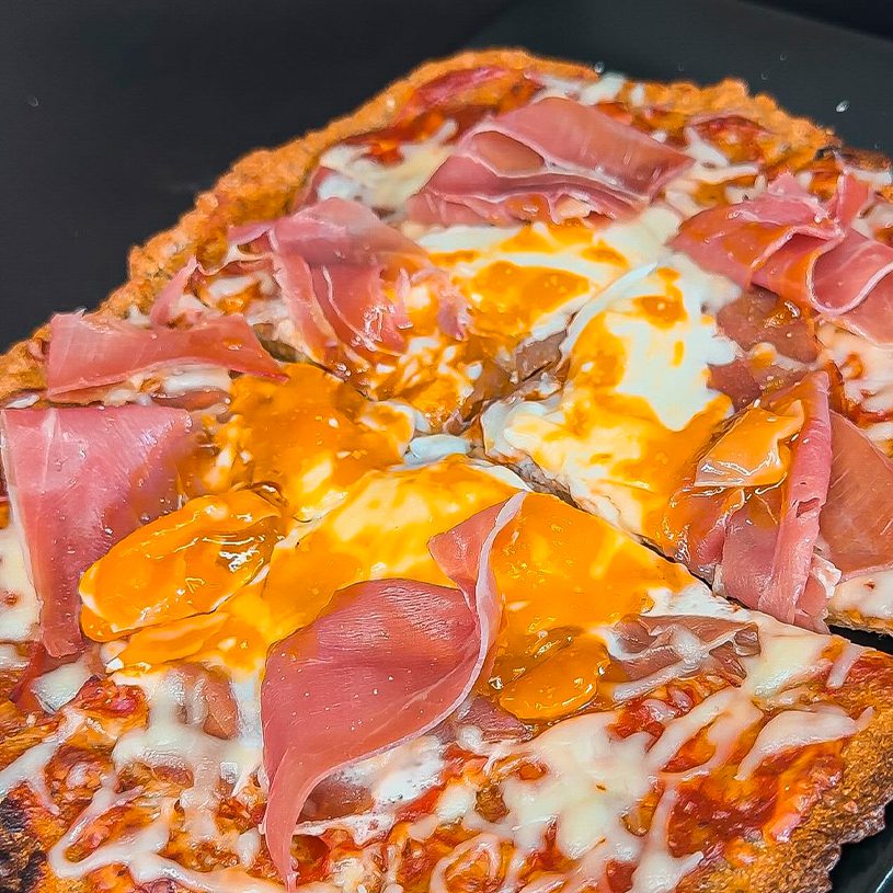 Receta de Pizza con Base de Quinoa Receta de Pizza con Base de Quinoa