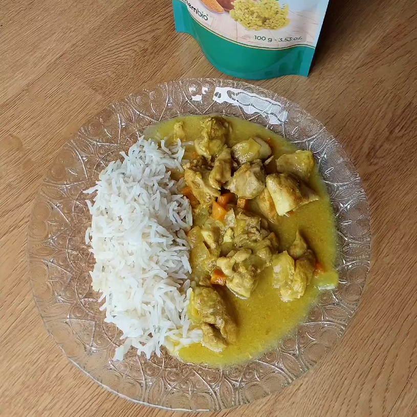 Receta de Pollo al Curry