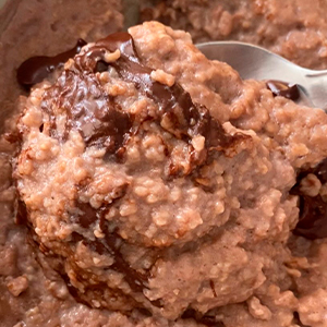 Receta de Porridge de proteína de Cacaolat