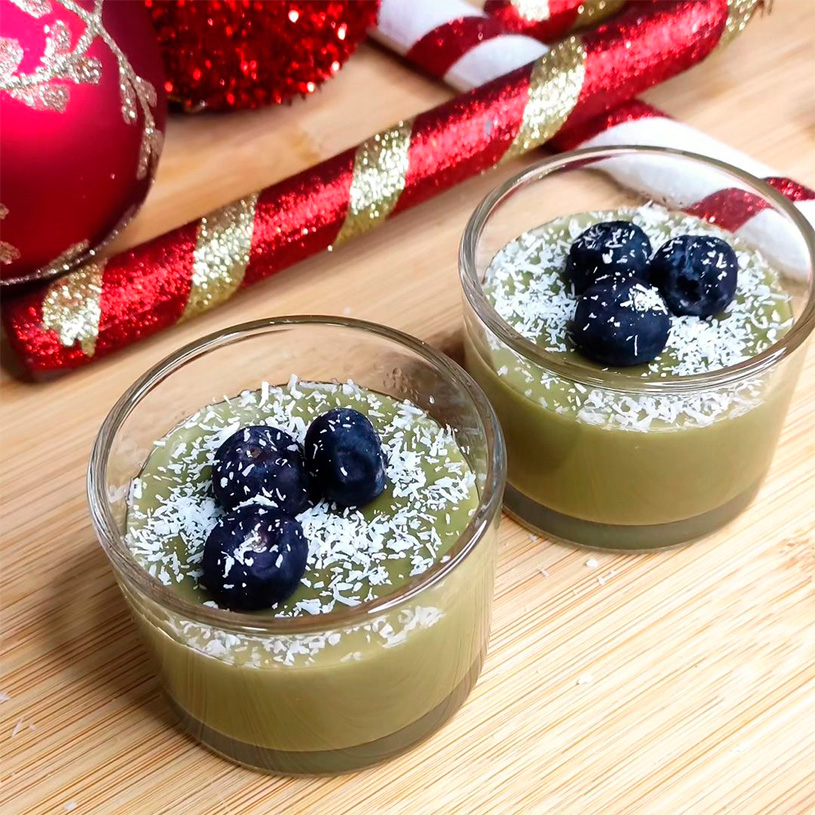 Receta de Pudding de Té Matcha