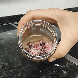 Receta de Snack de Fresa y Frambuesa Saludable