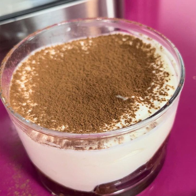 Receta de Tiramisú Proteico