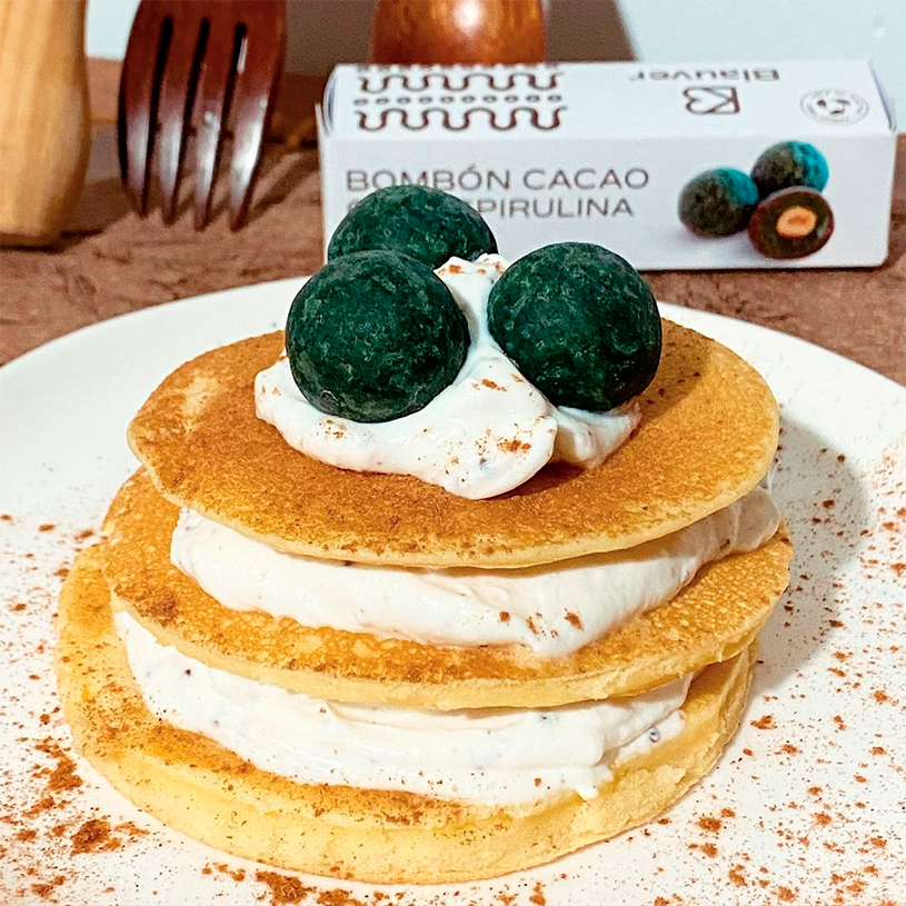 Receta de Tortitas con Bombones Saludables