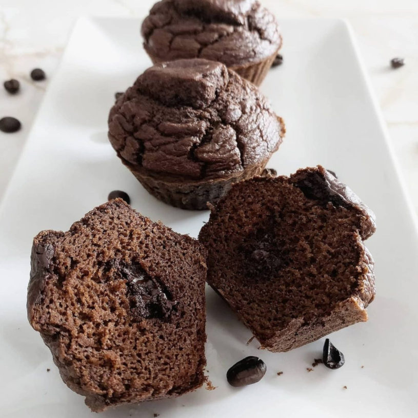 Receta de Muffins de Chocolate y Café