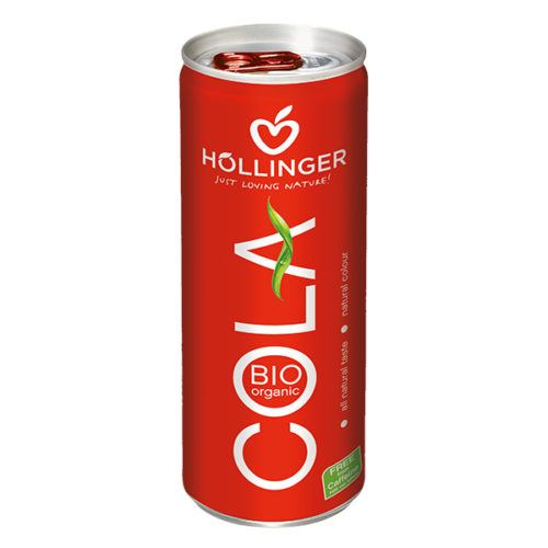 Refresco de cola Bio sin cafeína Hollinger 250ml