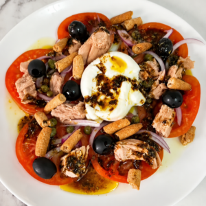 Receta de Ensalada Crujiente de Tomate