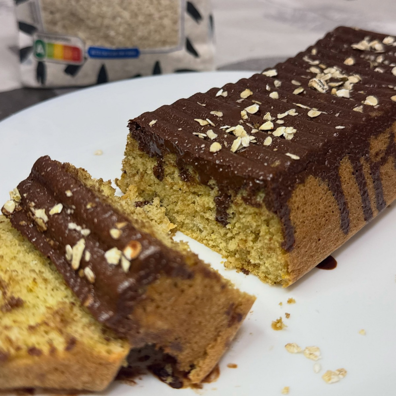 Receta de Bizcocho de Avena y Chocolate