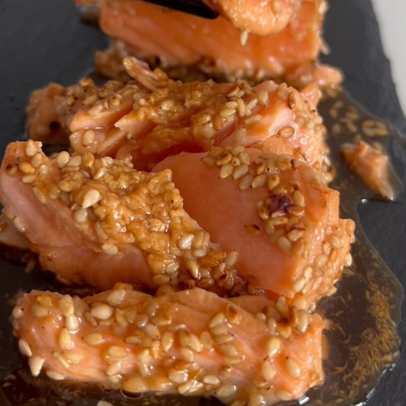 Receta de Tataki de Salmón