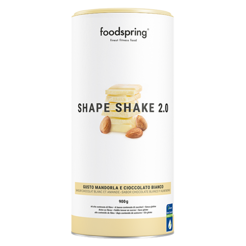 Shape Shake 2.0 Chocolate Blanco y Almendras Foodspring 900g